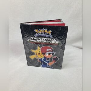 POKEMON THE OFFICIAL ADVENTURE GUIDE 2015 hardcover book